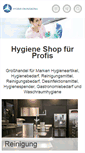 Mobile Screenshot of hygiene-onlineshop.de